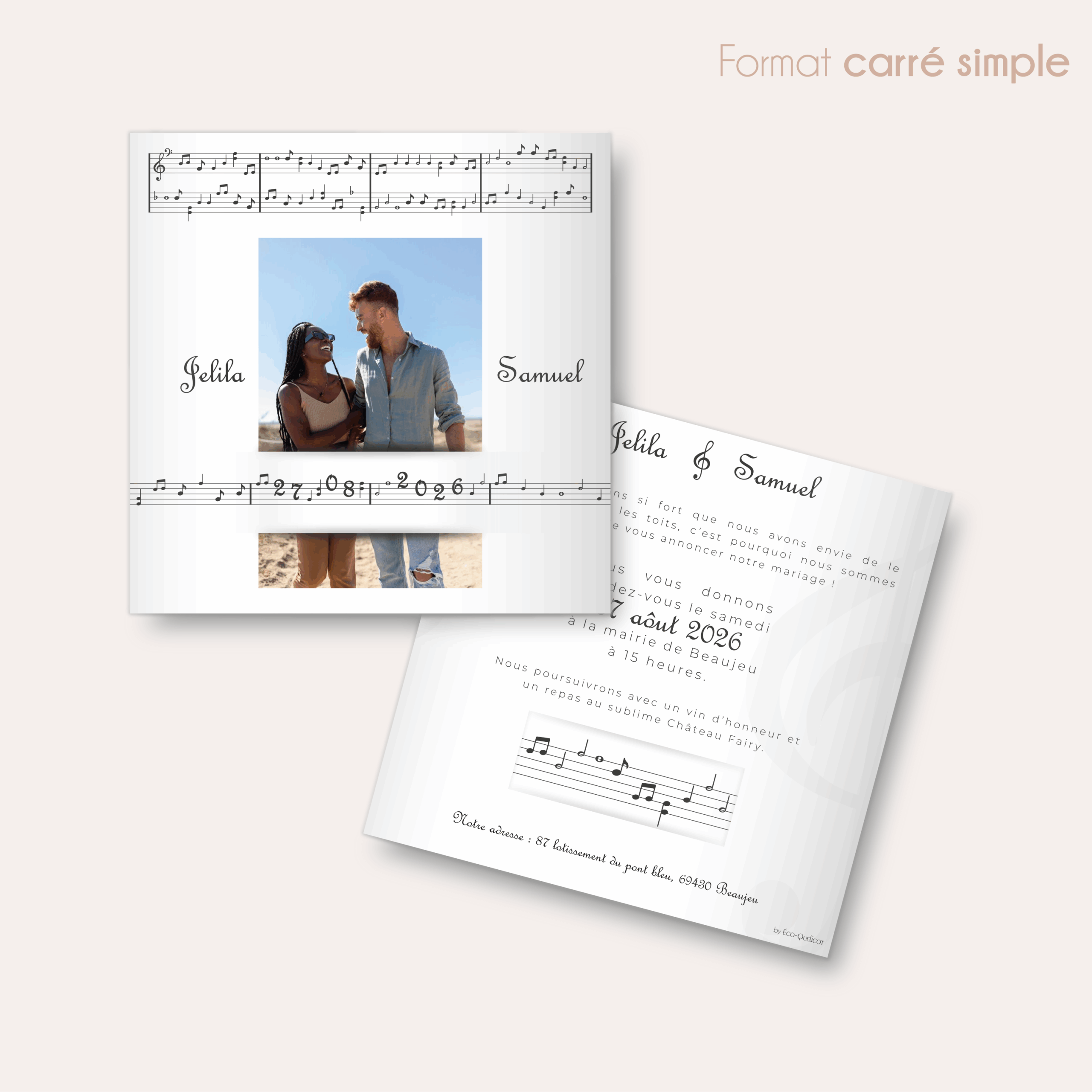 Symphonie - faire-part carré simple_Plan de travail 1