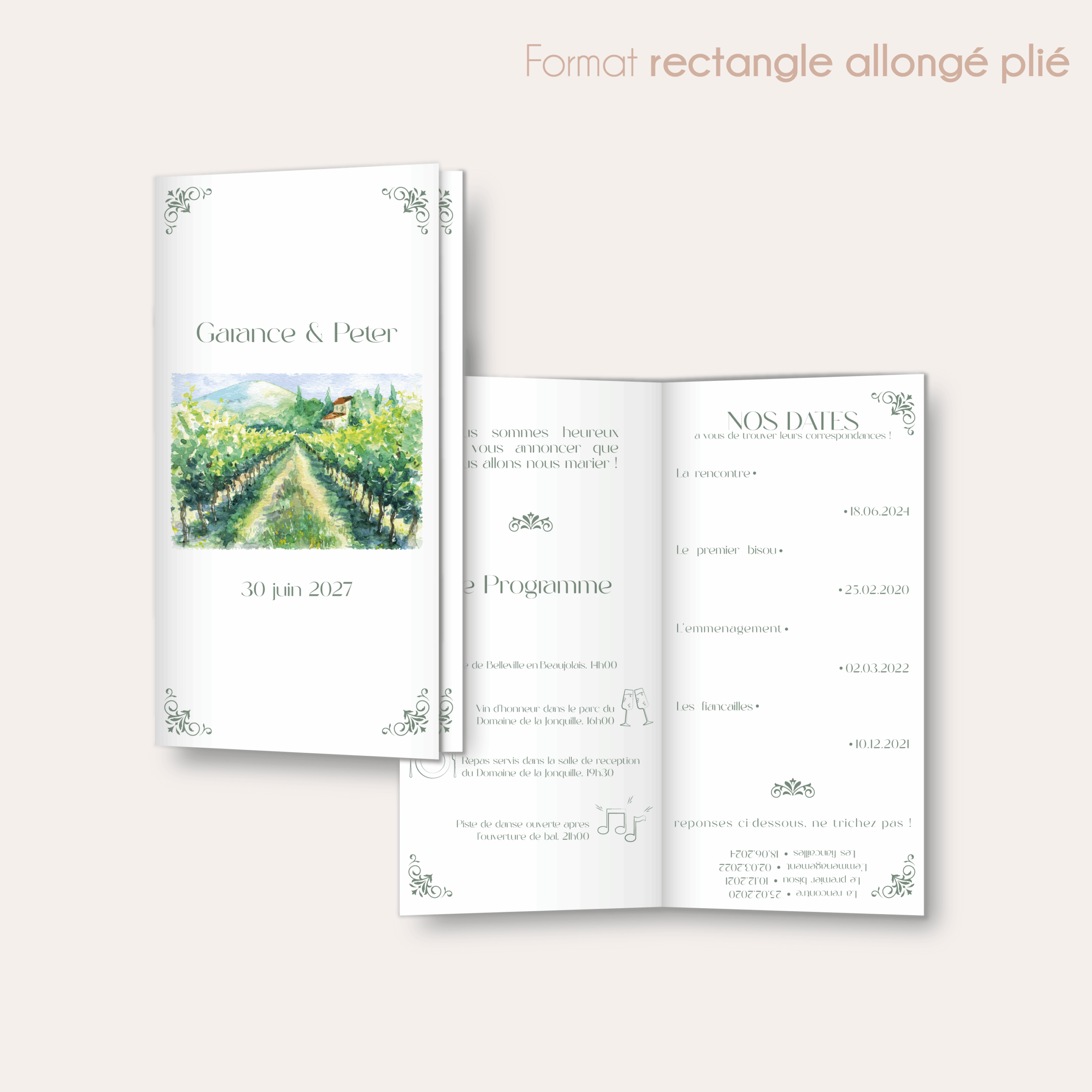 Paisible - faire-part rectangle allongé plié_Plan de travail 1