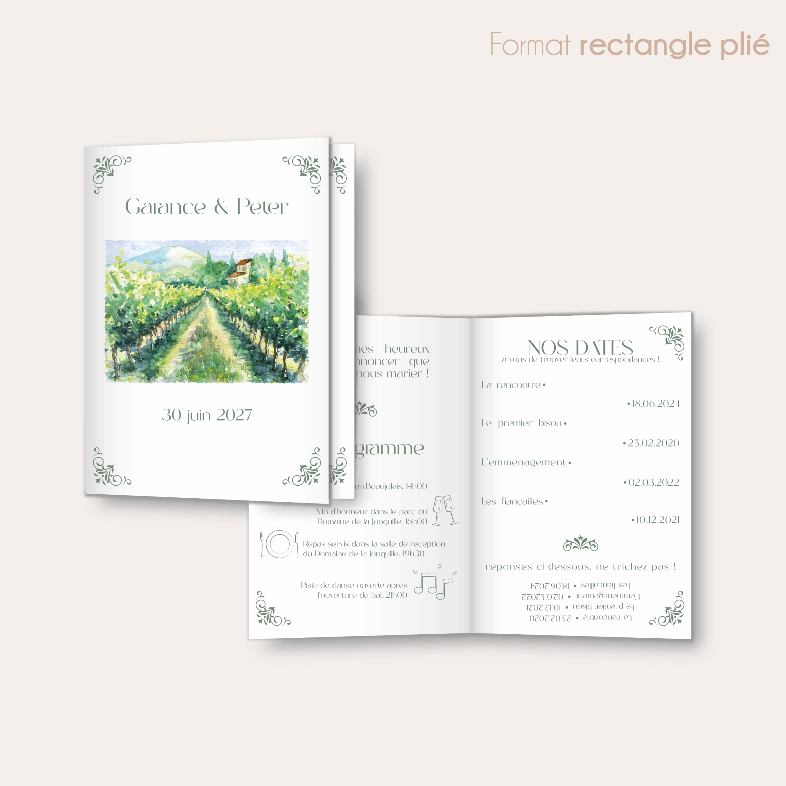 Paisible - faire-part rectangle plié_Plan de travail 1