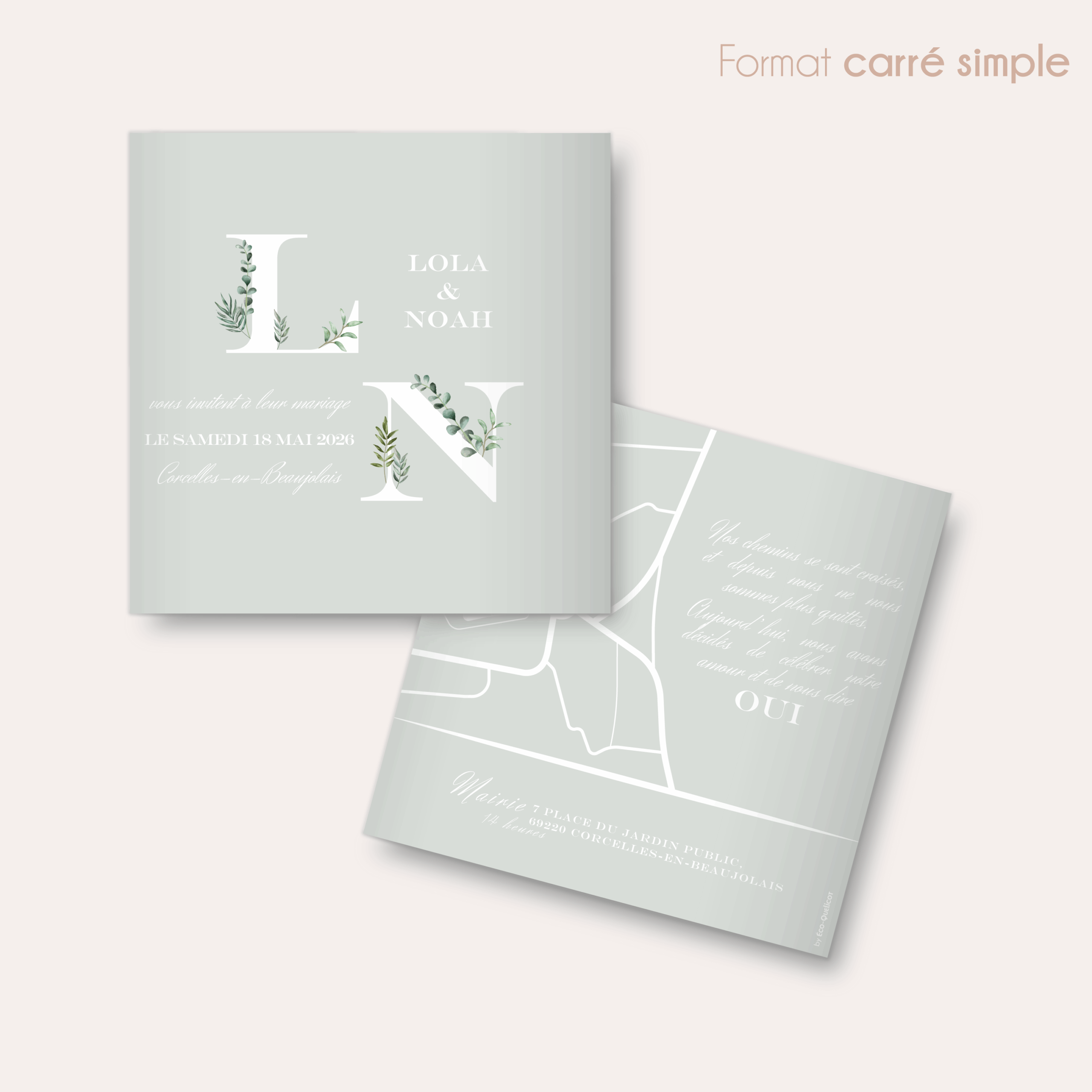 Subtil - faire-part carré simple_Plan de travail 1